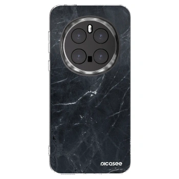 Picasee silikónový prehľadný obal pre Honor Magic7 Pro 5G - Black marble