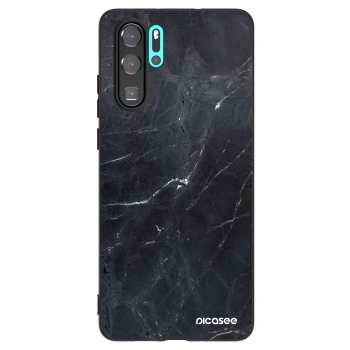 Obal pre Huawei P30 Pro - Black marble