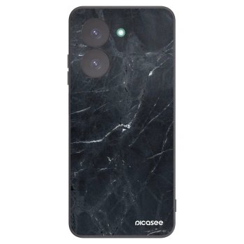 Picasee silikónový čierny obal pre Xiaomi Redmi A5 - Black marble