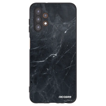 Picasee silikónový čierny obal pre Samsung Galaxy A13 5G - Black marble