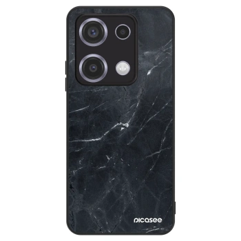 Obal pre Xiaomi Redmi Note 14S - Black marble