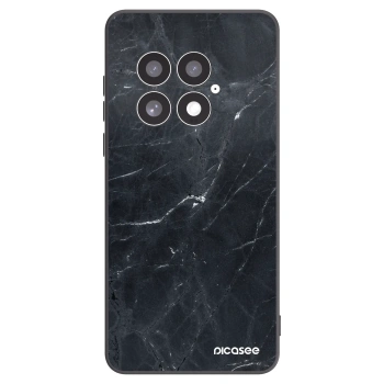 Picasee silikónový čierny obal pre OnePlus 13 5G - Black marble