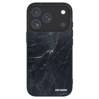 Picasee ULTIMATE CASE pro Apple iPhone 17 Pro - Black marble