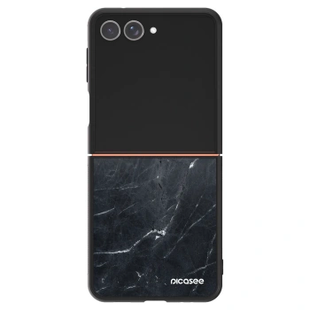 Obal pre Samsung Galaxy Z Flip7 5G - Black marble