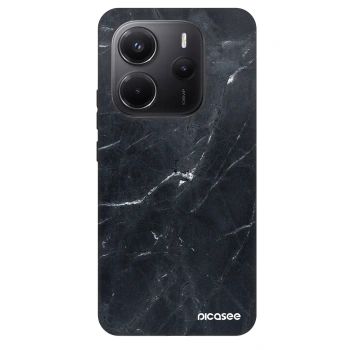 Obal pre Xiaomi Redmi Note 14 5G - Black marble