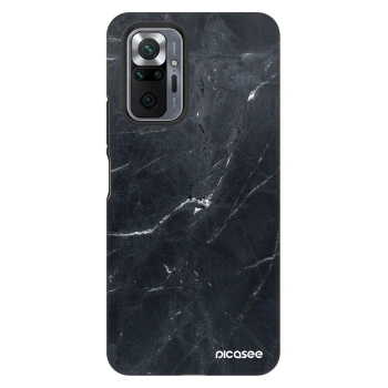 Obal pre Xiaomi Redmi Note 10 Pro - Black marble