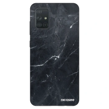 Obal pre Samsung Galaxy A71 A715F - Black marble