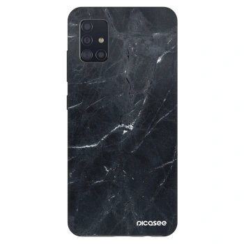 Obal pre Samsung Galaxy A51 A515F - Black marble