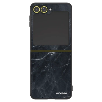 Obal pre Samsung Galaxy Z Flip7 FE 5G - Black marble