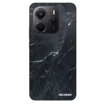 Obal pre Xiaomi Redmi Note 14 4G - Black marble