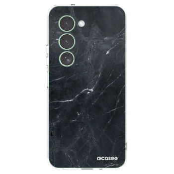Picasee silikónový prehľadný obal pre Xiaomi Redmi 15 5G - Black marble