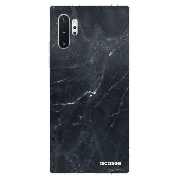 Obal pre Samsung Galaxy Note 10+ N975F - Black marble