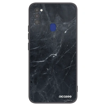 Obal pre Samsung Galaxy M21 M215F - Black marble