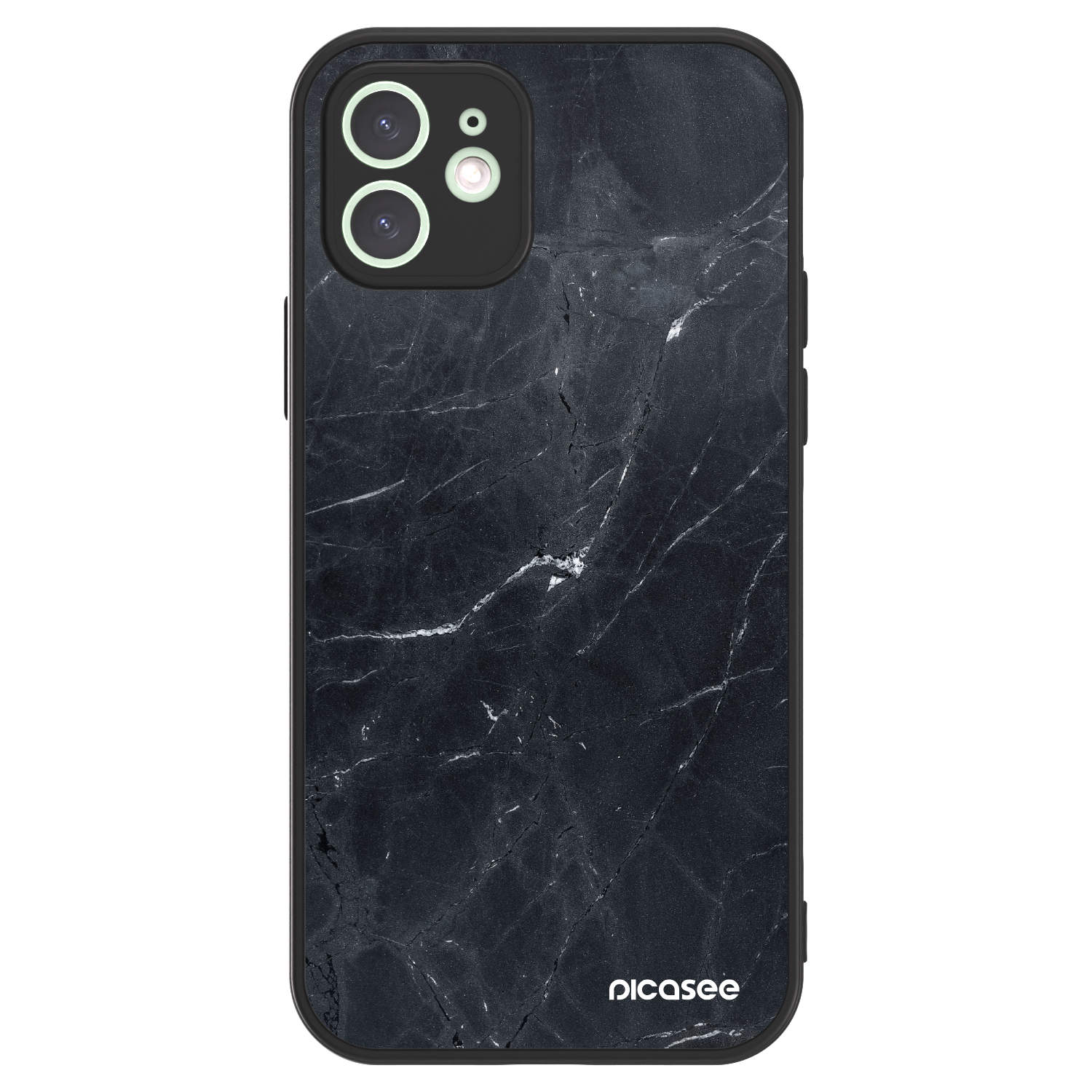Picasee ULTIMATE CASE pro Apple iPhone 12 - Black marble