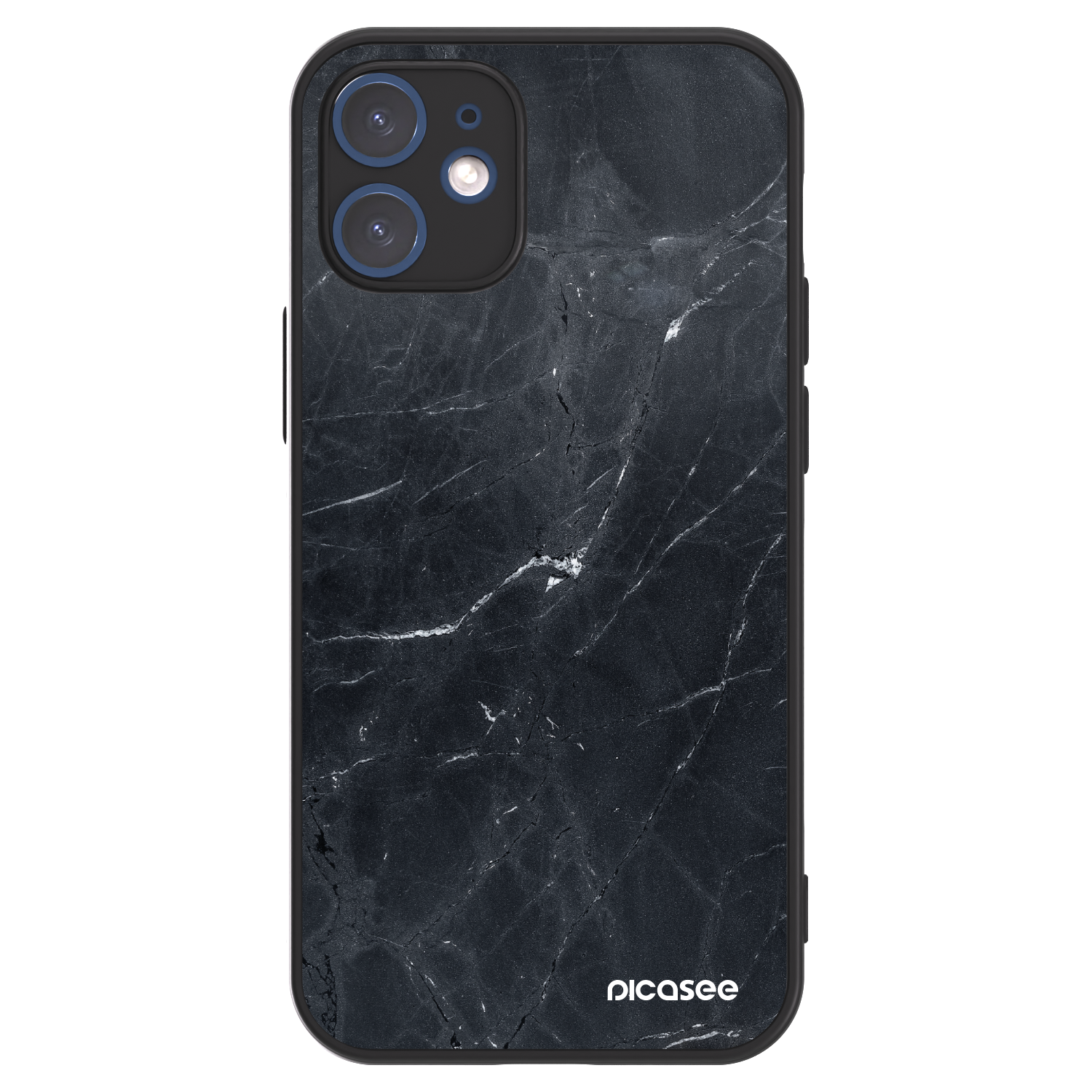 Picasee ULTIMATE CASE pro Apple iPhone 12 mini - Black marble