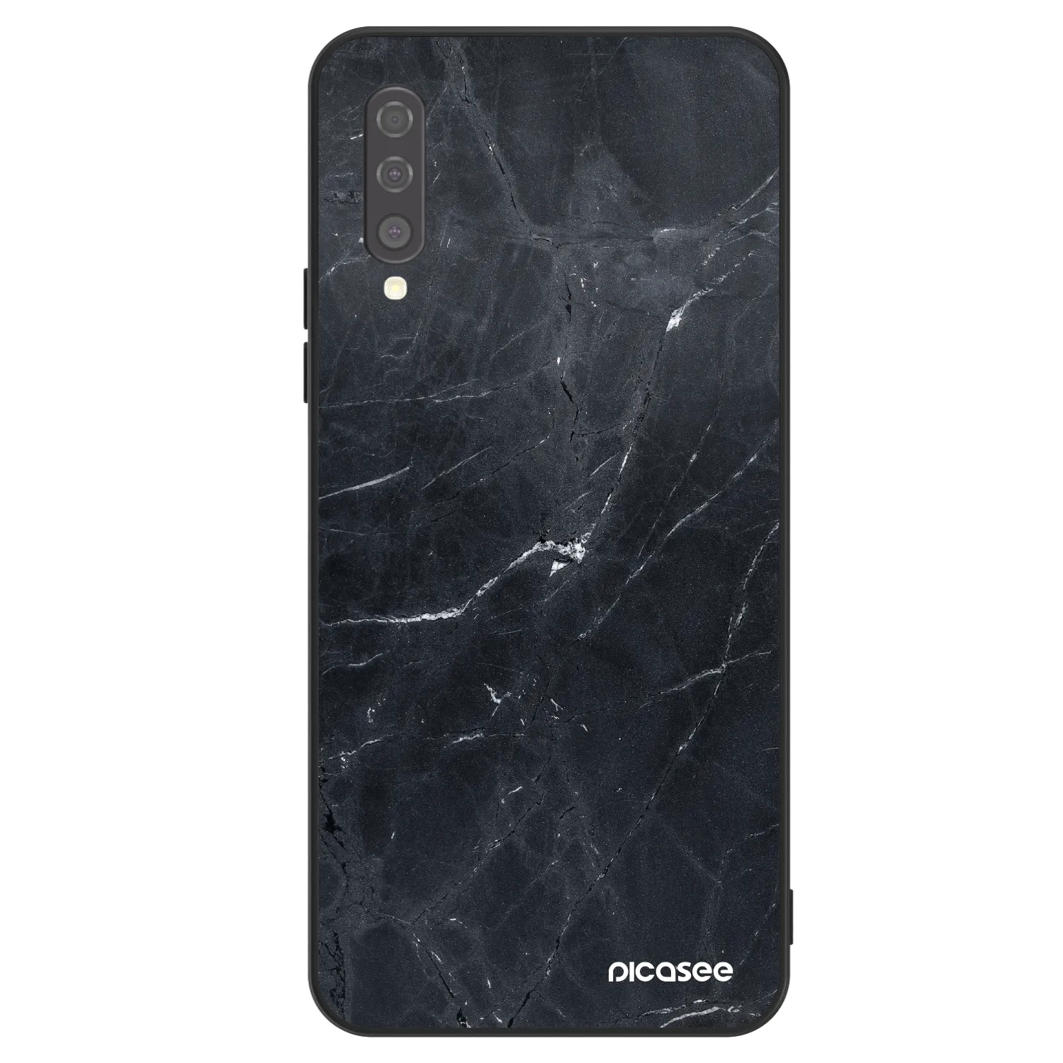 Picasee ULTIMATE CASE pro Samsung Galaxy A50 A505F - Black marble