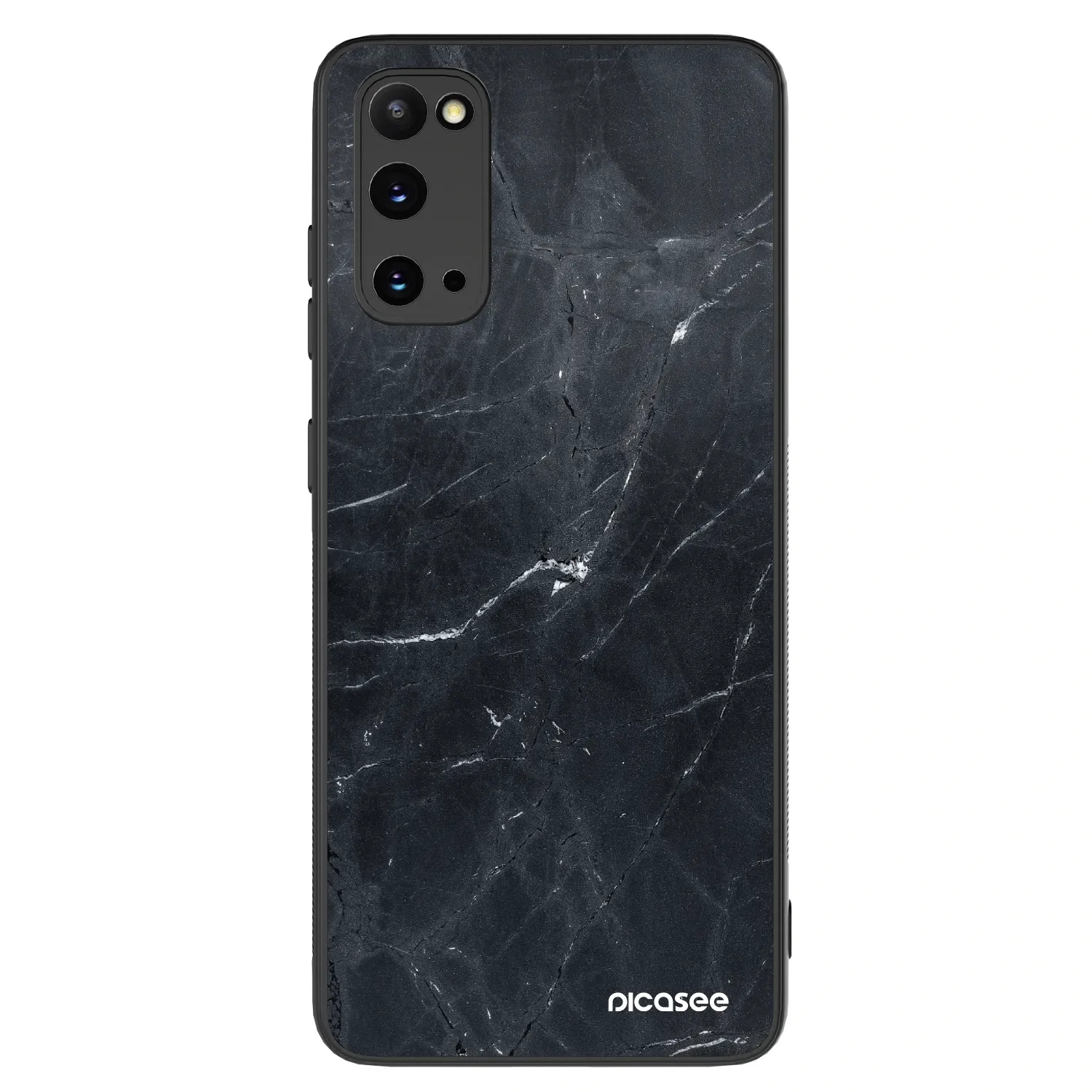 Picasee ULTIMATE CASE pro Samsung Galaxy S20 G980F - Black marble