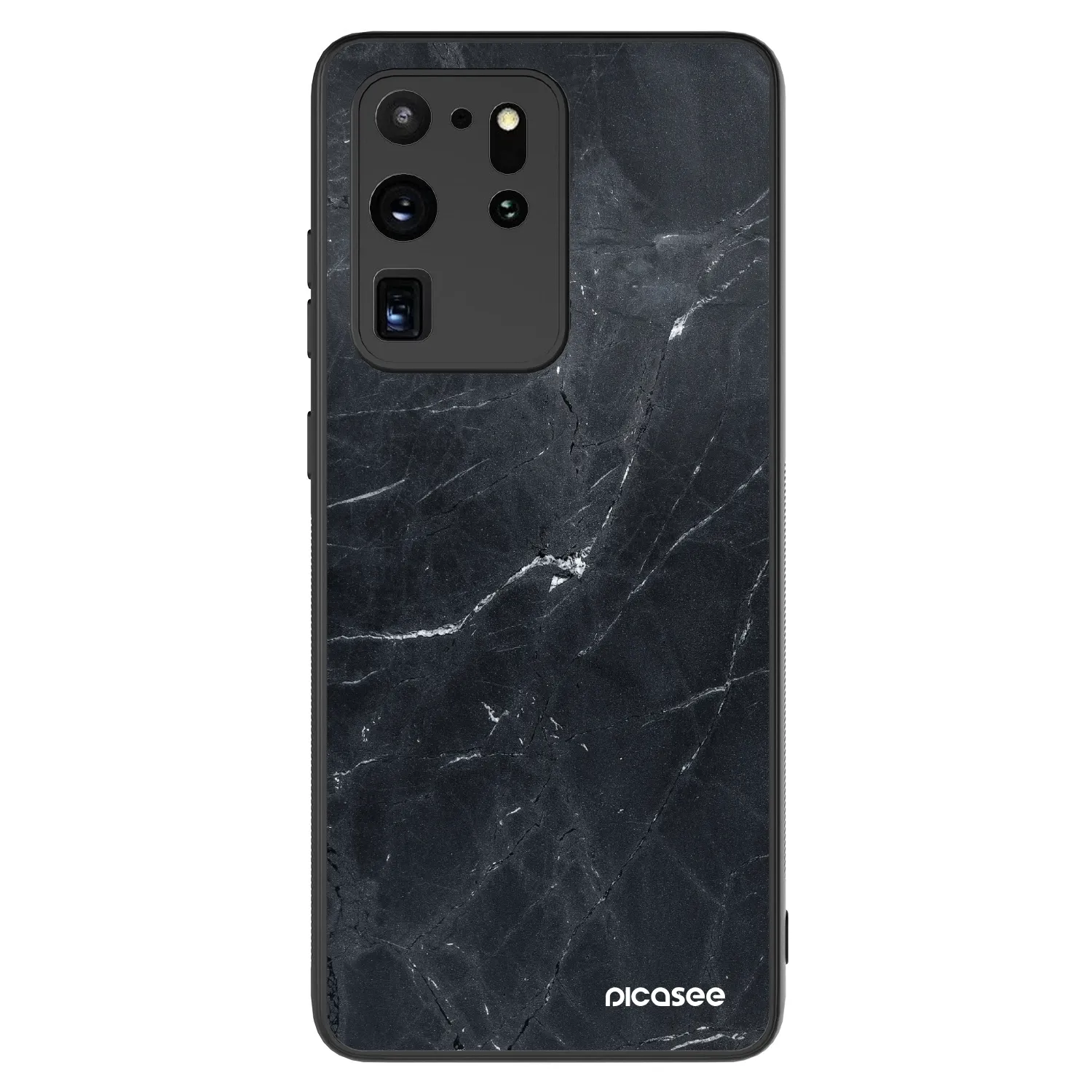 Picasee ULTIMATE CASE pro Samsung Galaxy S20 Ultra 5G G988F - Black marble