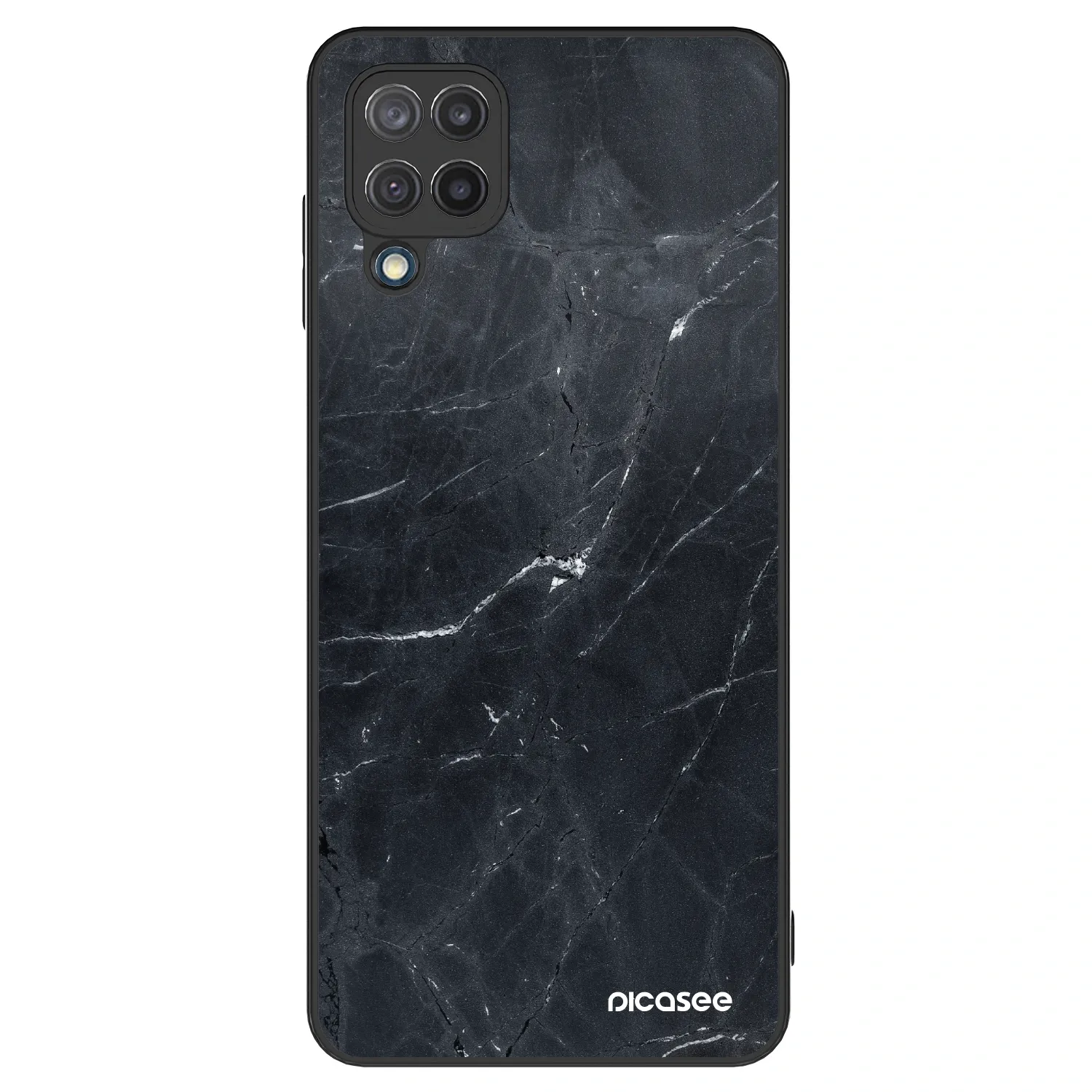 Picasee ULTIMATE CASE pro Samsung Galaxy M12 M127F - Black marble
