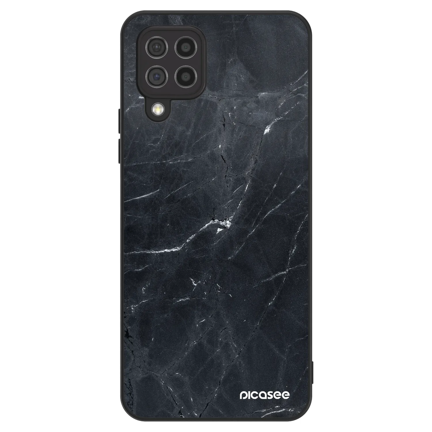 Picasee ULTIMATE CASE pro Samsung Galaxy A22 A225F 4G - Black marble