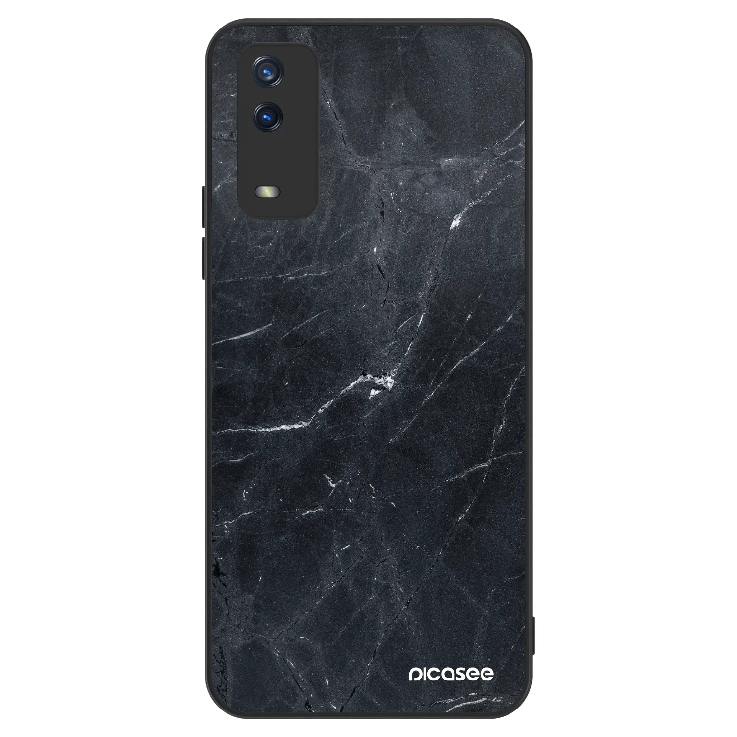 Picasee ULTIMATE CASE pro Vivo Y11s - Black marble