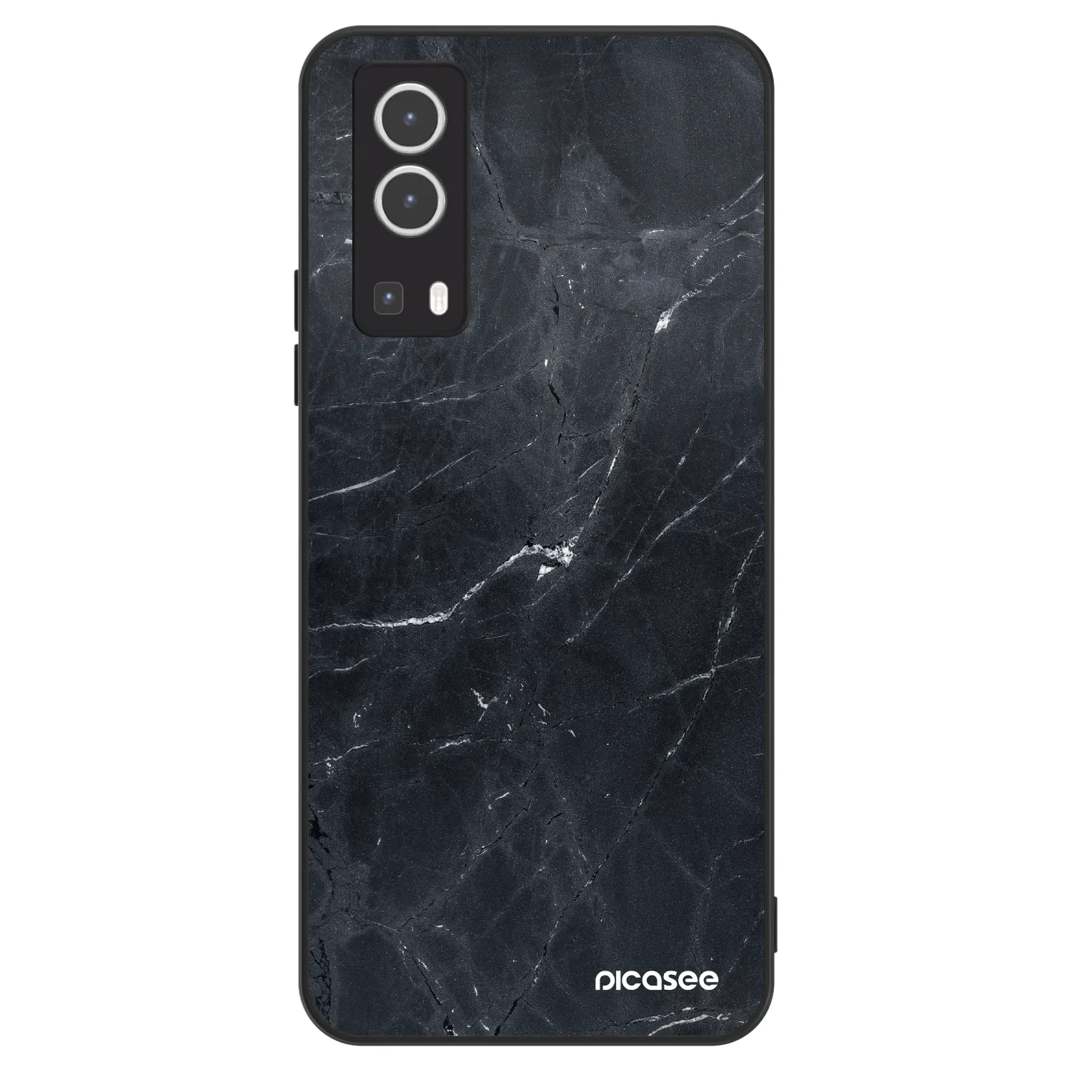 Picasee ULTIMATE CASE pro Vivo Y72 5G - Black marble