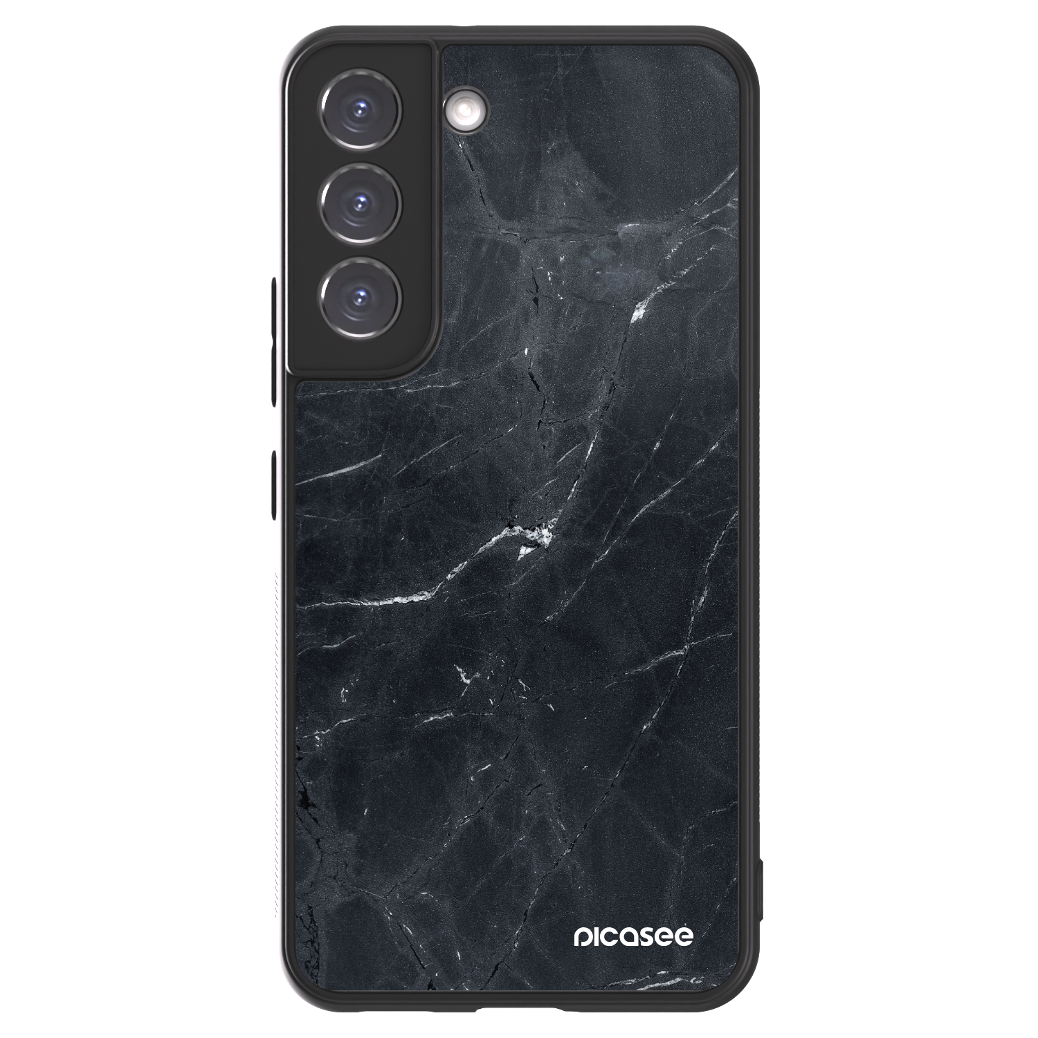 Picasee ULTIMATE CASE pro Samsung Galaxy S22 5G - Black marble
