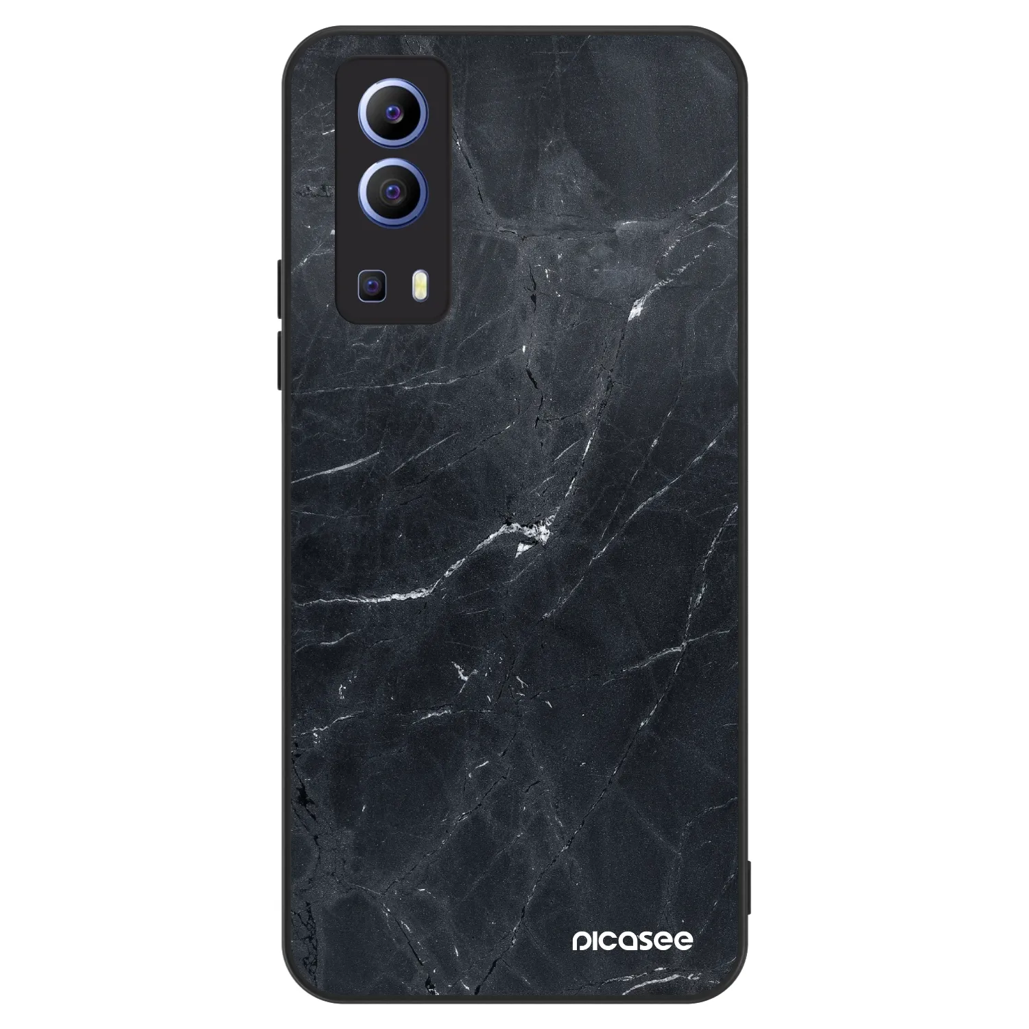 Picasee ULTIMATE CASE pro Vivo Y52 5G - Black marble