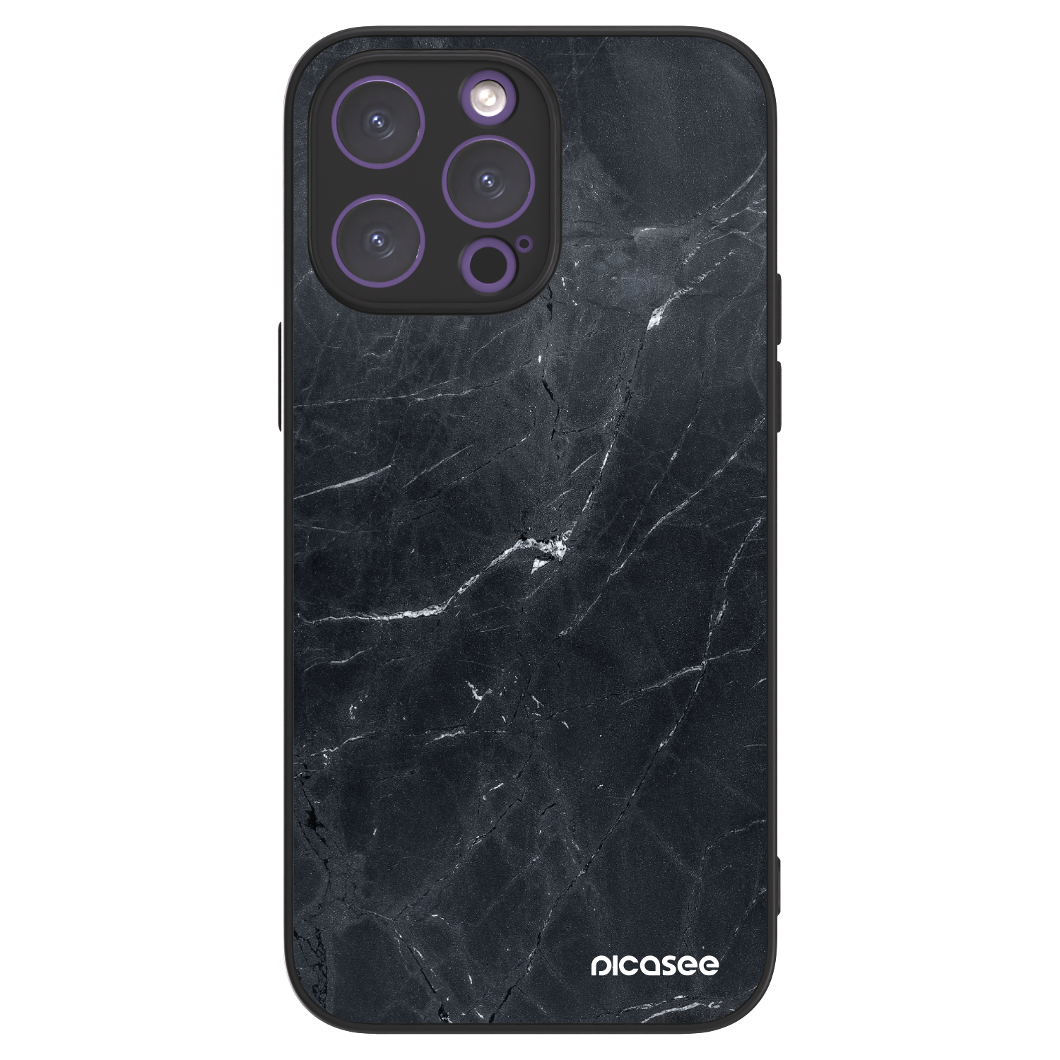 Picasee ULTIMATE CASE pro Apple iPhone 14 Pro Max - Black marble