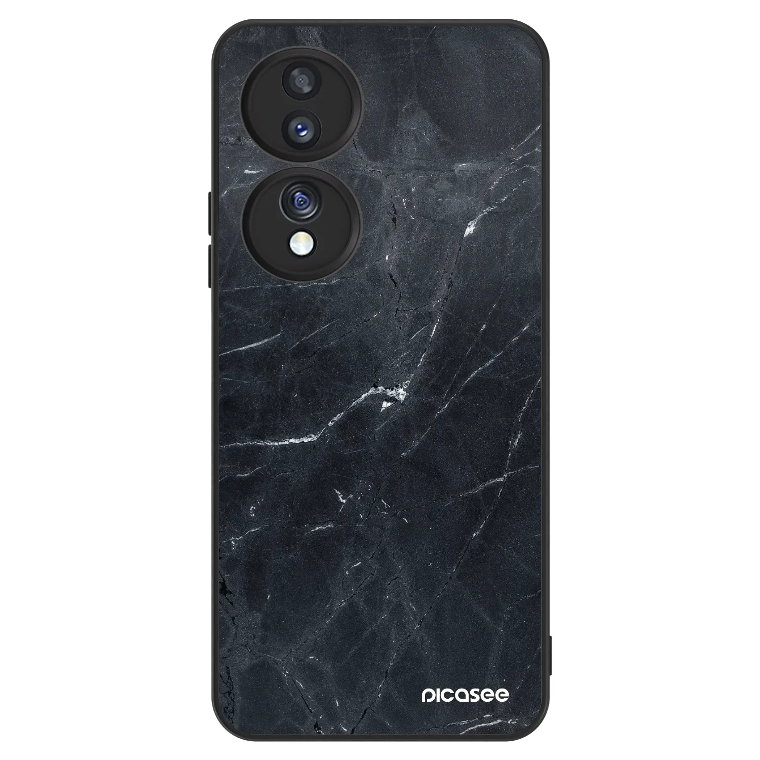 Picasee ULTIMATE CASE pro Honor 70 - Black marble