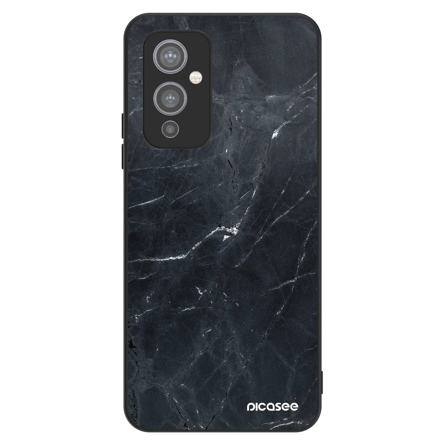 Picasee ULTIMATE CASE pro OnePlus 9 - Black marble