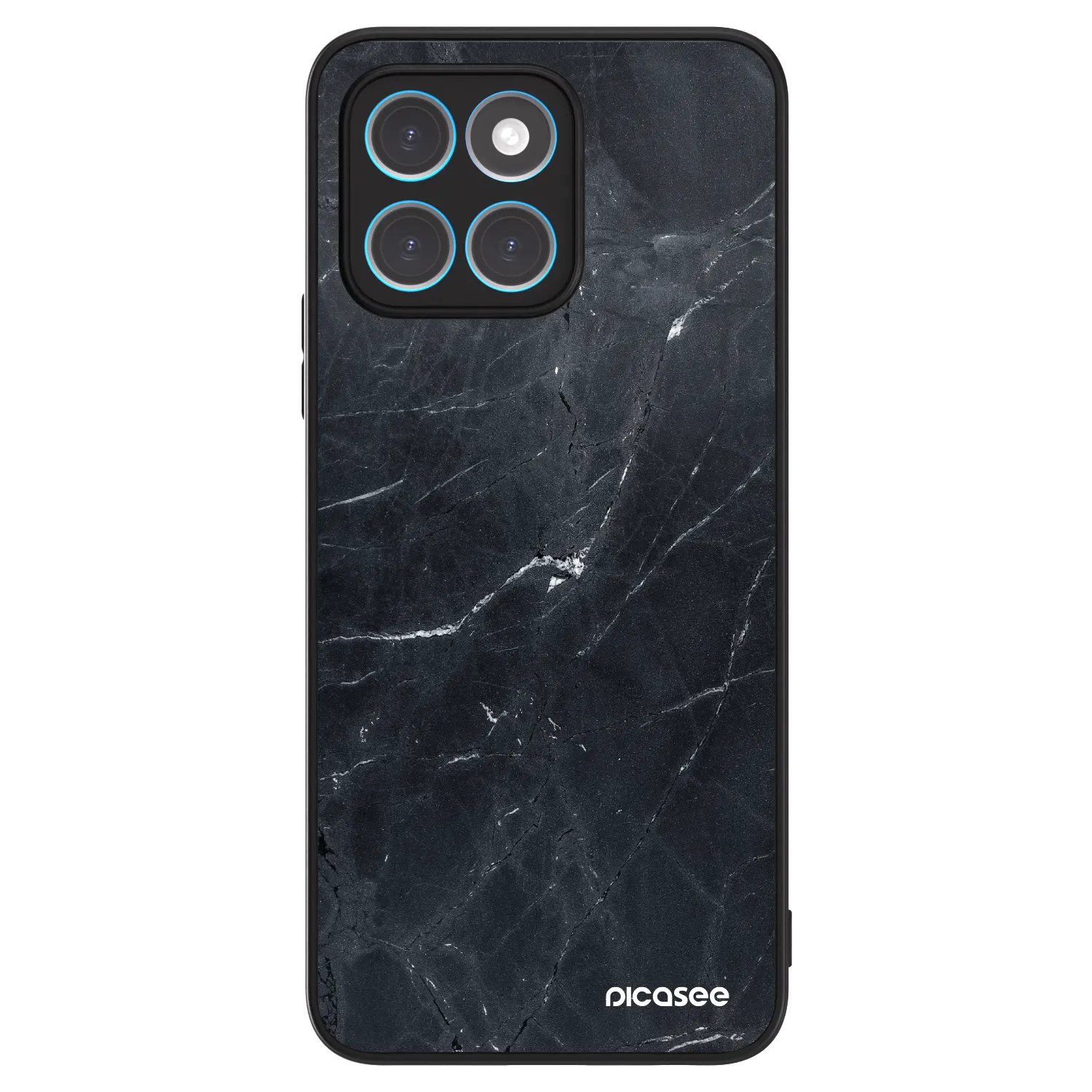 Picasee ULTIMATE CASE pro Honor X8 5G - Black marble