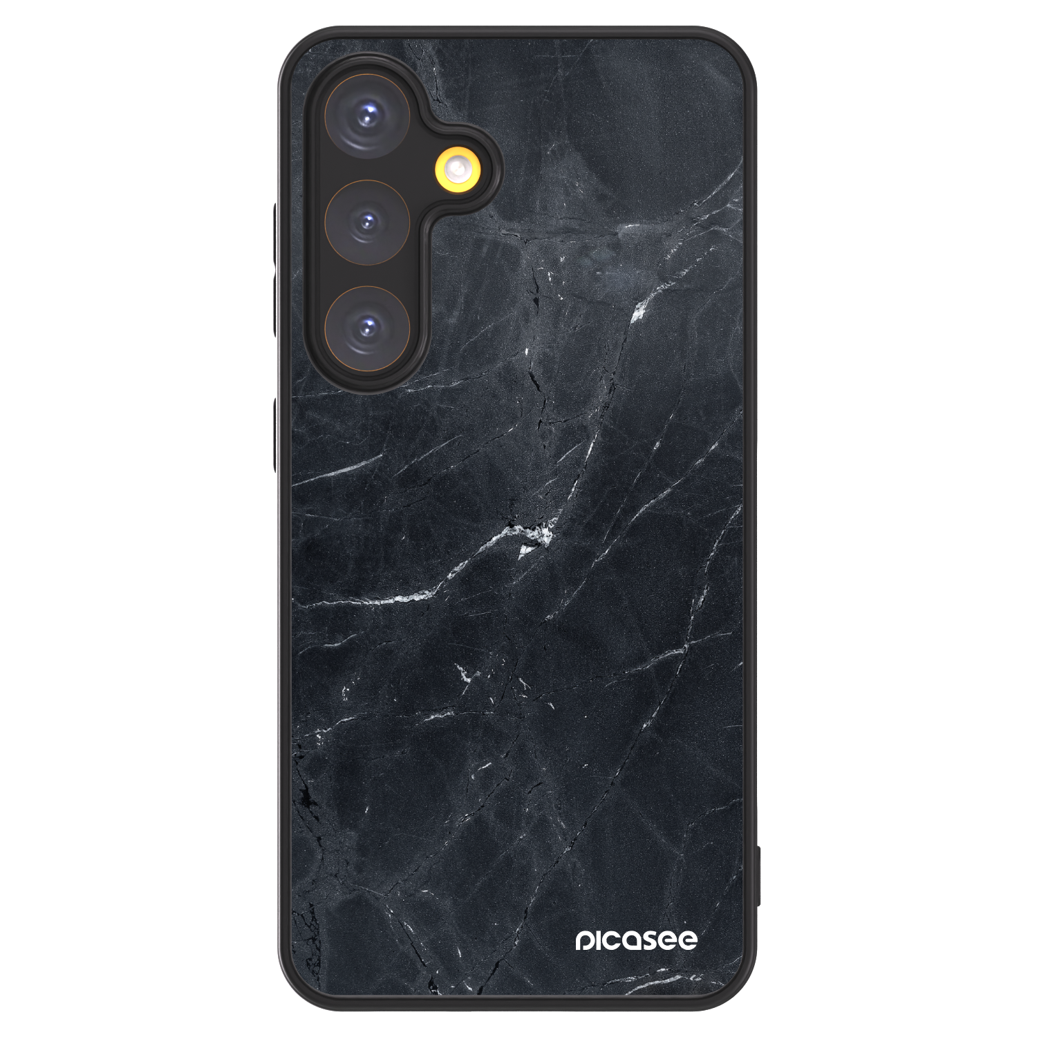 Picasee ULTIMATE CASE PowerShare pro Samsung Galaxy S24 S921B 5G - Black marble