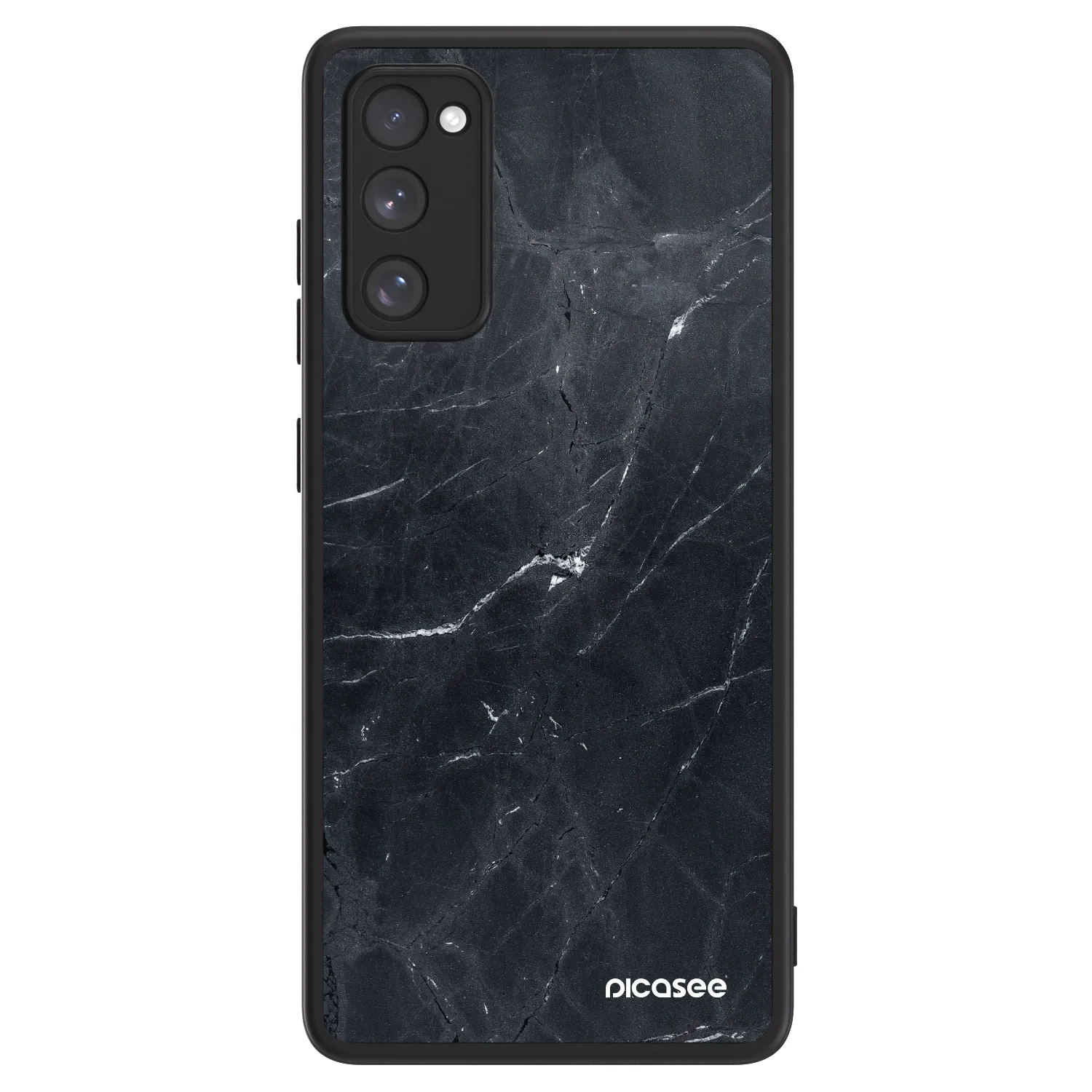 Picasee ULTIMATE CASE PowerShare pro Samsung Galaxy S20 FE - Black marble
