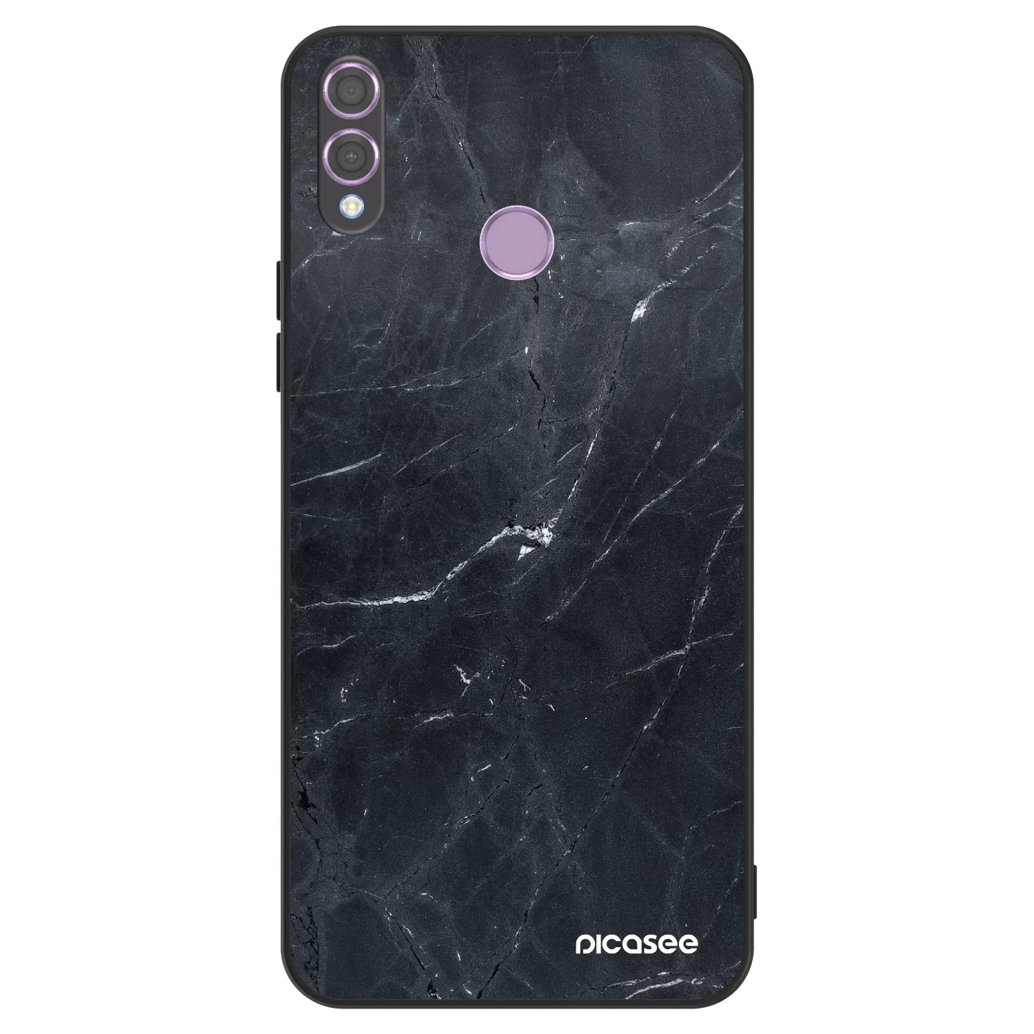 Picasee ULTIMATE CASE pro Honor 8X - Black marble