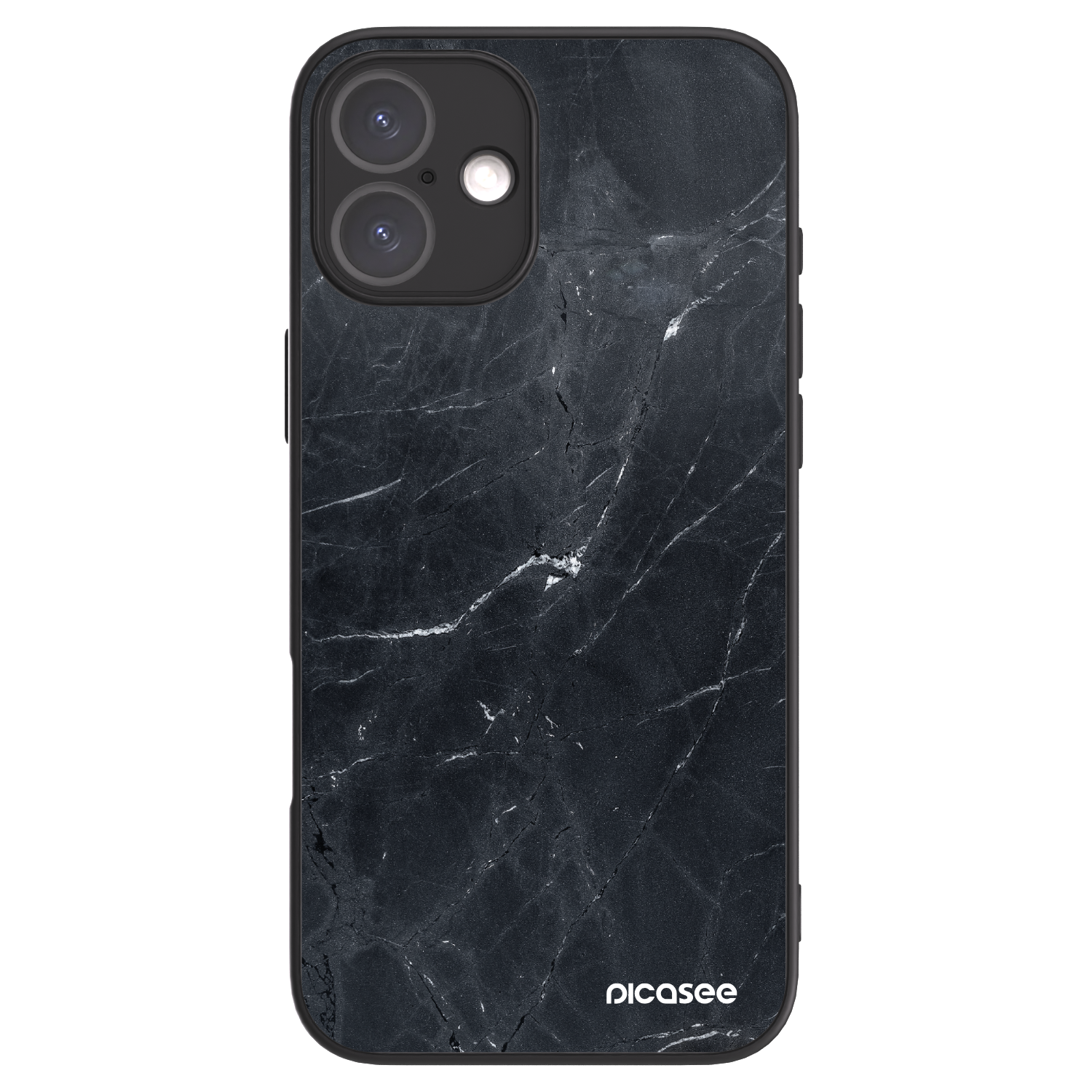 Picasee ULTIMATE CASE pro Apple iPhone 16 Plus - Black marble