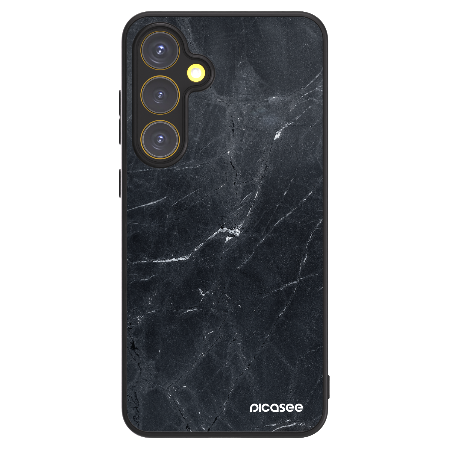 Picasee ULTIMATE CASE pro Samsung Galaxy S24 FE S721B - Black marble