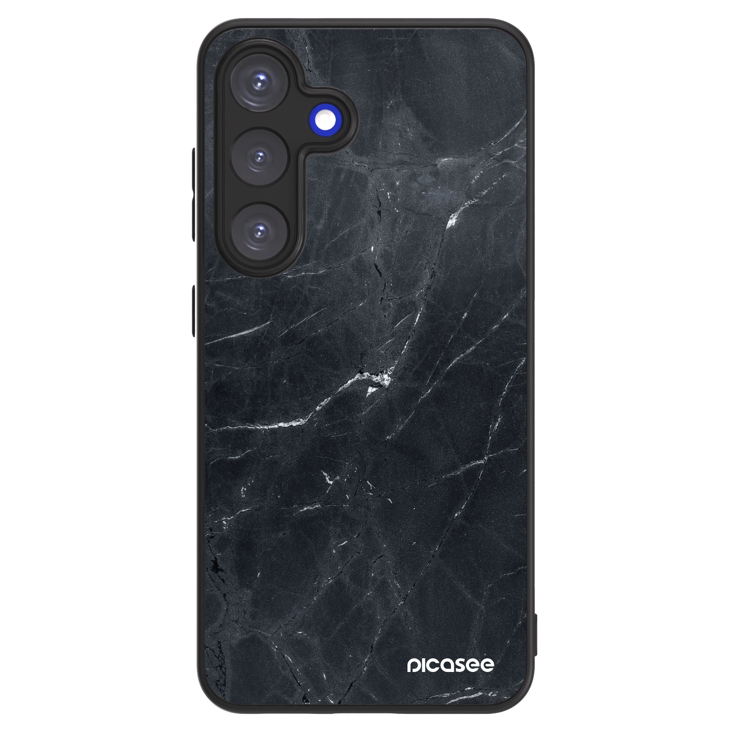 Picasee ULTIMATE CASE PowerShare pro Samsung Galaxy S25 5G - Black marble