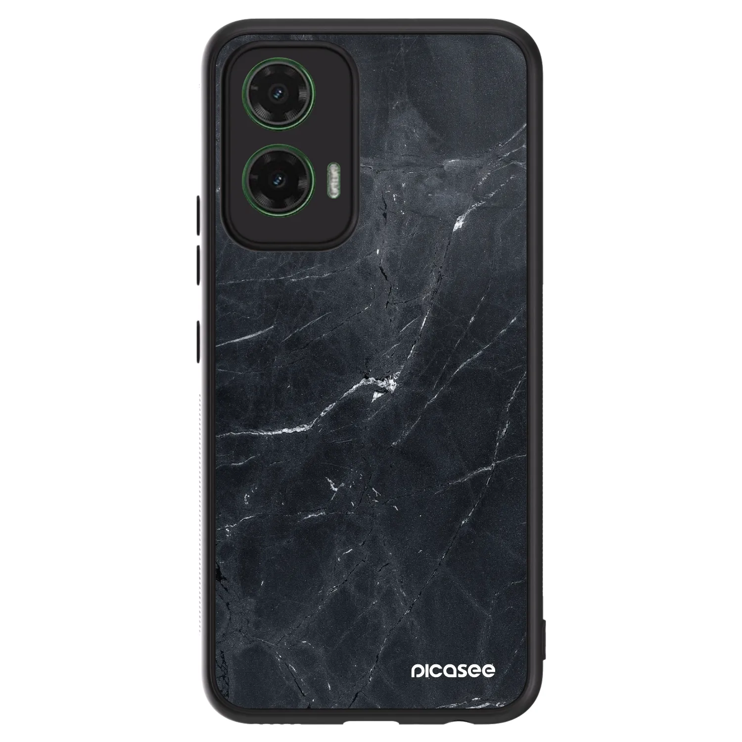 Picasee ULTIMATE CASE pro Motorola Moto G35 5G - Black marble