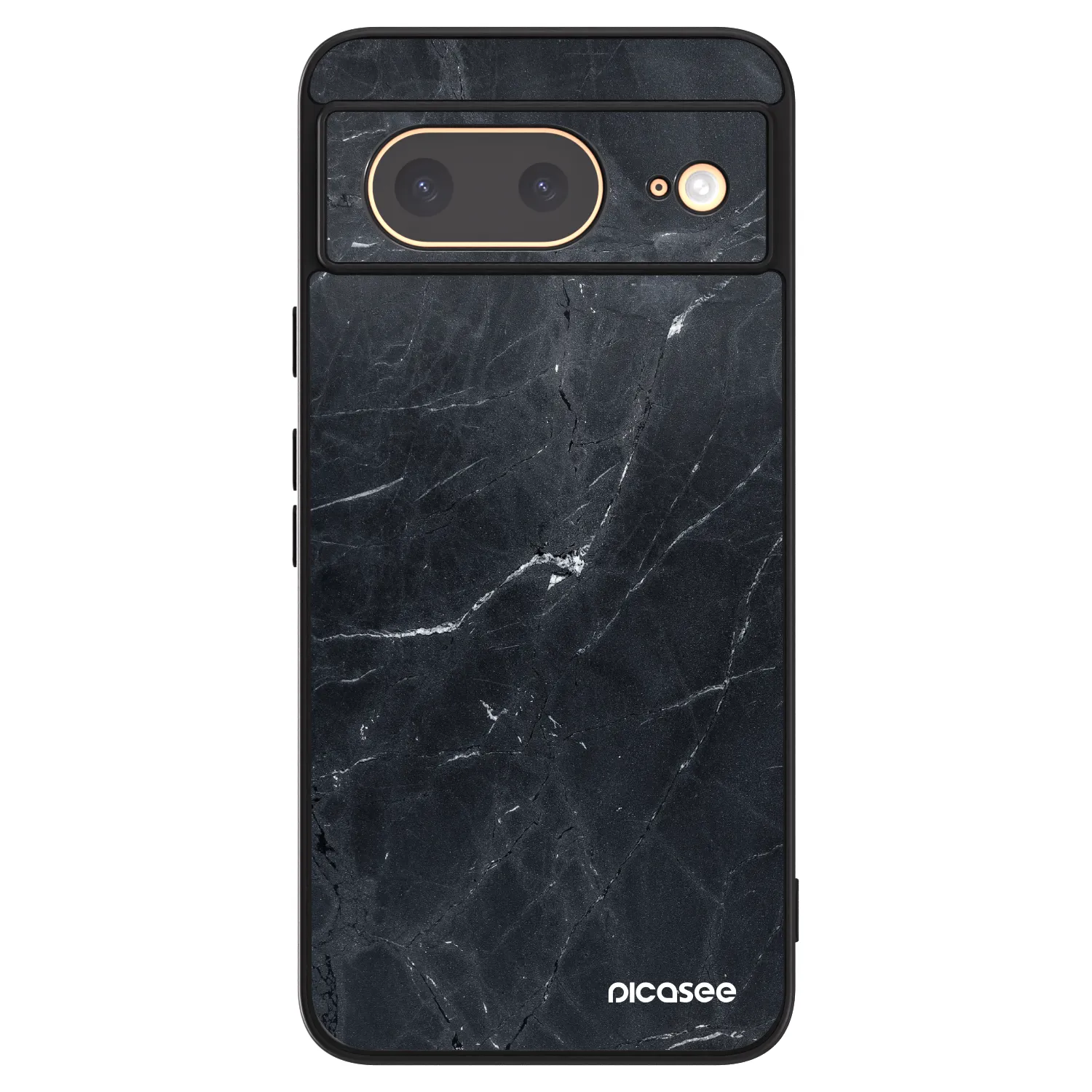 Picasee ULTIMATE CASE pro Google Pixel 8 - Black marble