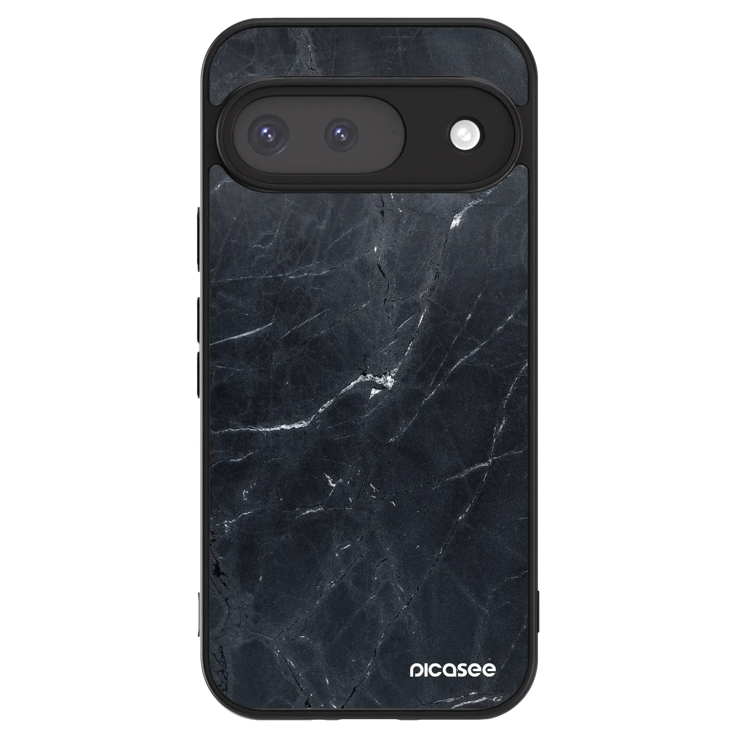 Picasee ULTIMATE CASE pro Google Pixel 9 - Black marble