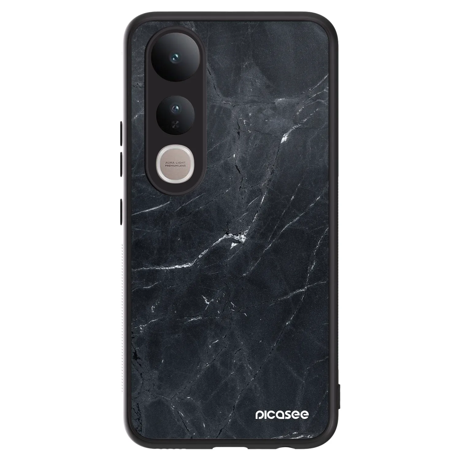 Picasee ULTIMATE CASE pro Vivo V50 Lite 5G - Black marble