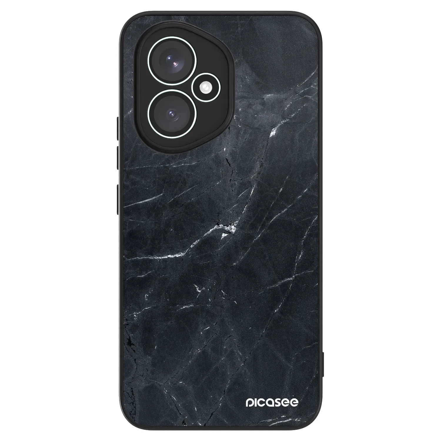 Picasee ULTIMATE CASE pro Honor 400 5G - Black marble