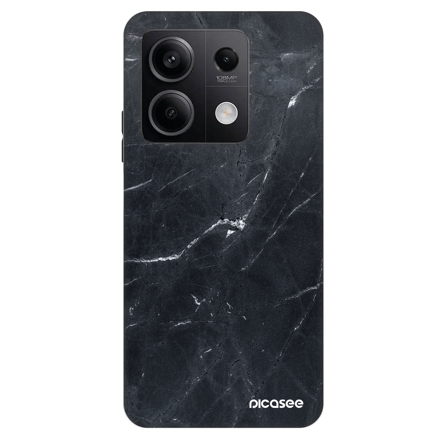 Picasee Fashion Case pre Xiaomi Redmi Note 13 5G - Black marble