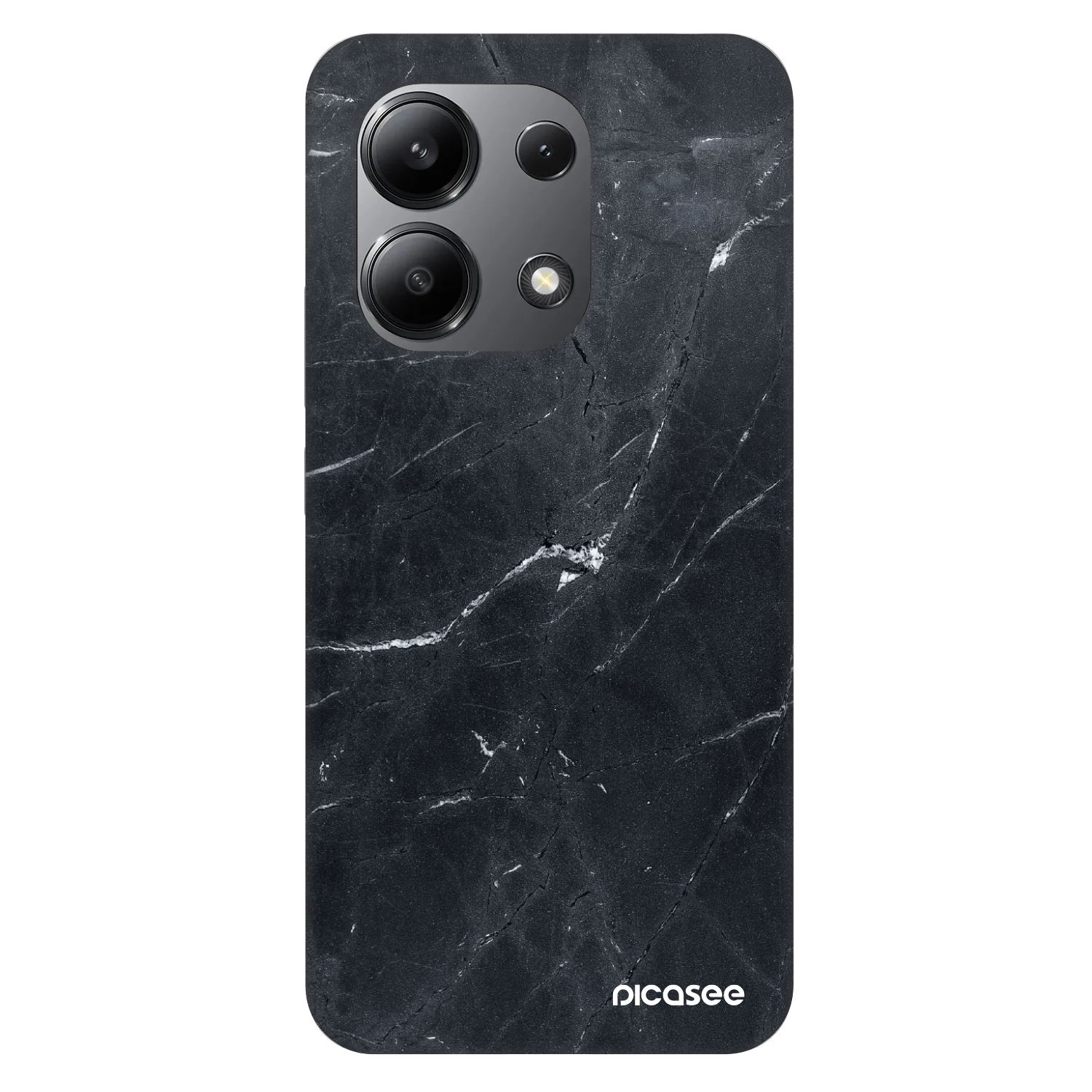 Picasee Fashion Case pre Xiaomi Redmi Note 13 4G - Black marble