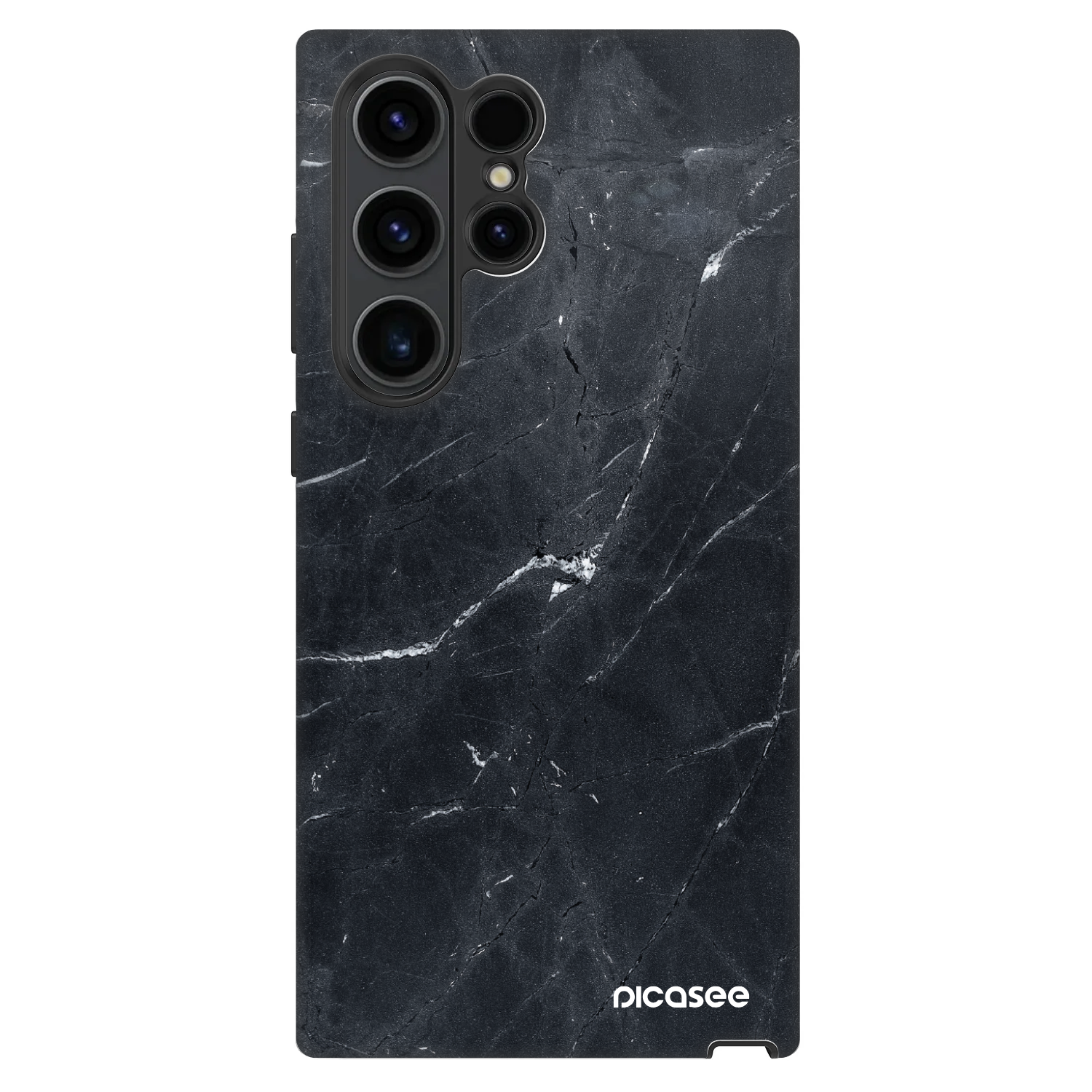 Picasee Fashion Case pre Samsung Galaxy S23 Ultra 5G - Black marble