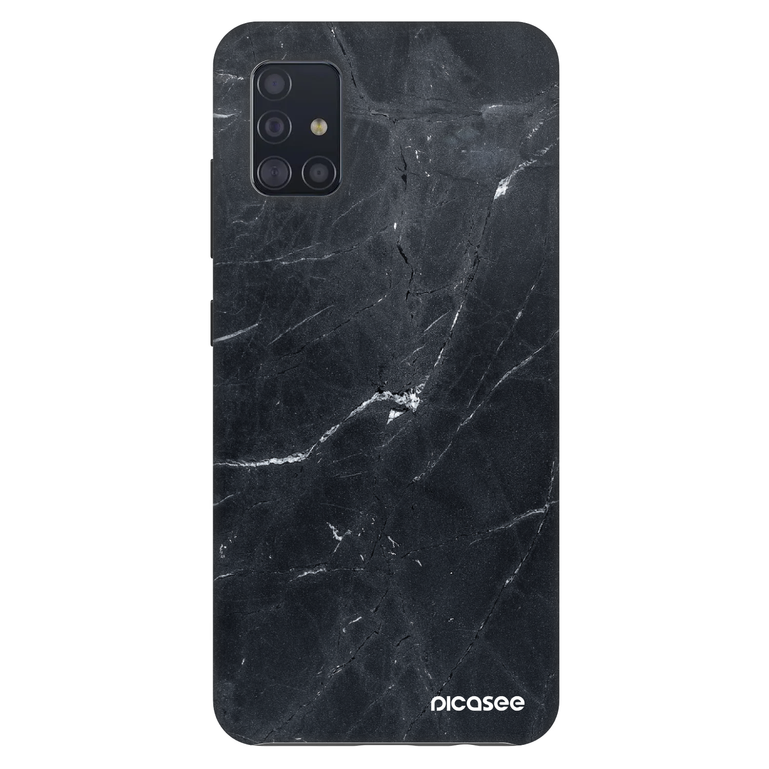 Picasee Fashion Case pre Samsung Galaxy A51 A515F - Black marble