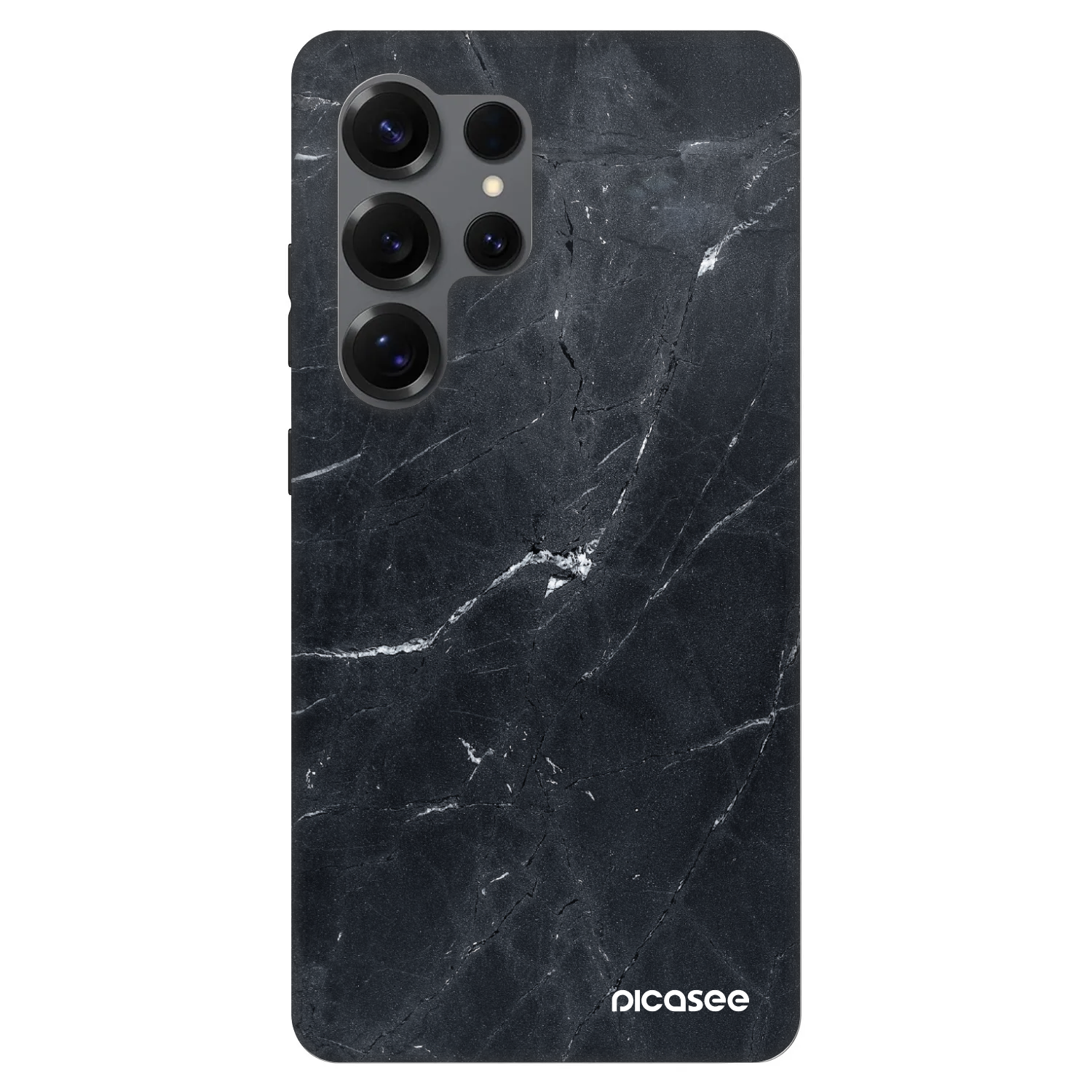 Picasee Fashion Case PowerShare pro Samsung Galaxy S25 Ultra 5G - Black marble