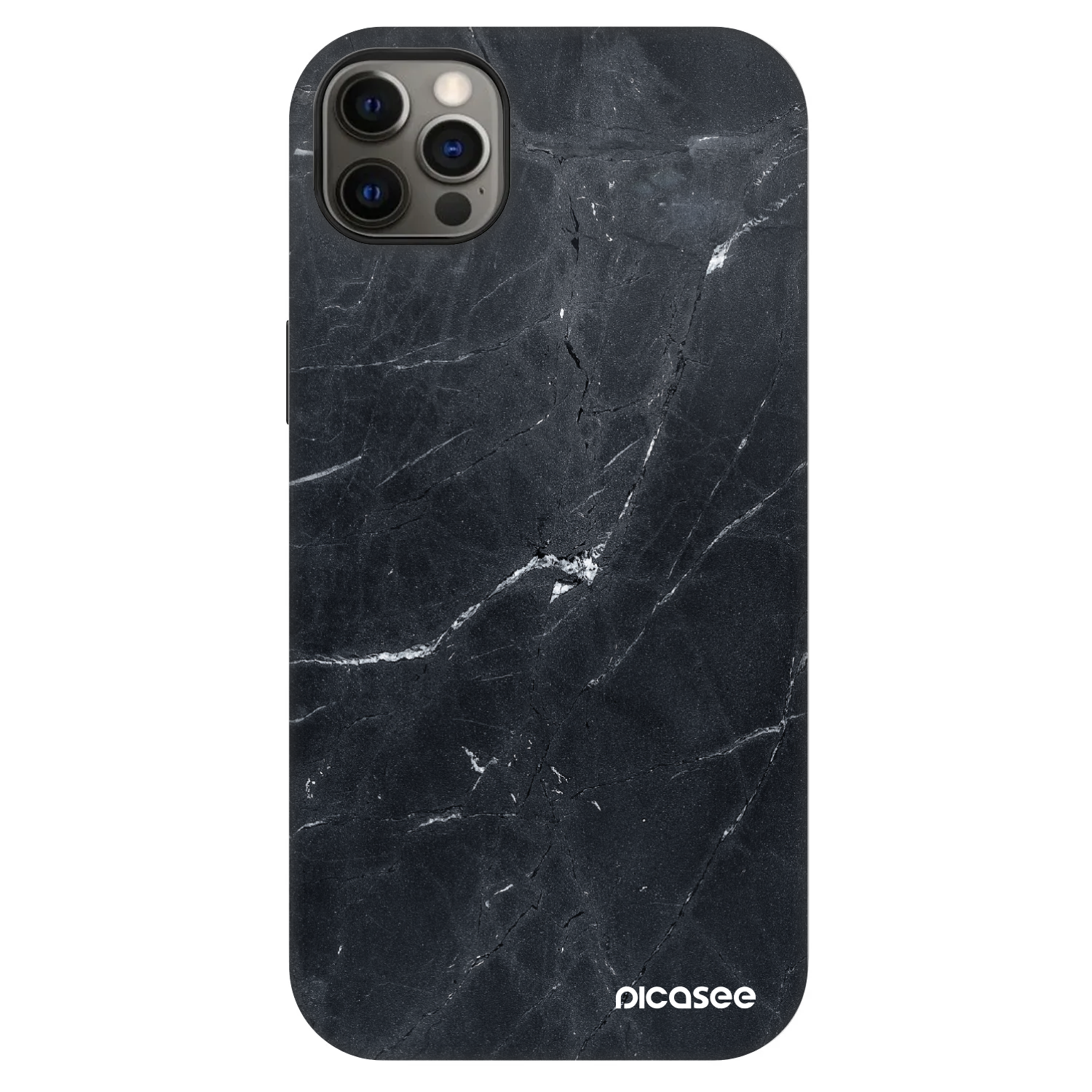 Fashion Case MagSafe pre Apple iPhone 12 Pro Max - Black marble