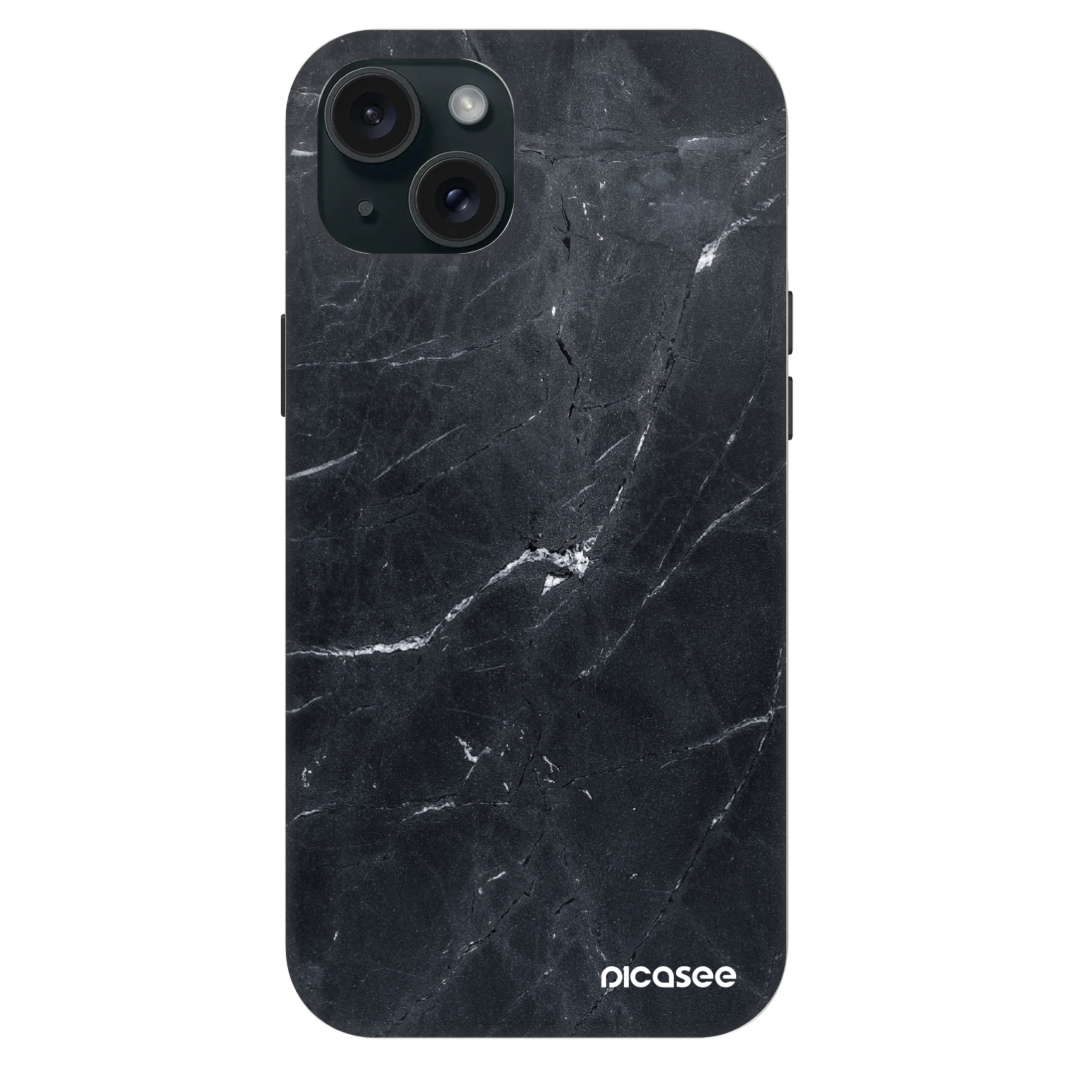 Fashion Case MagSafe pre Apple iPhone 15 Plus - Black marble